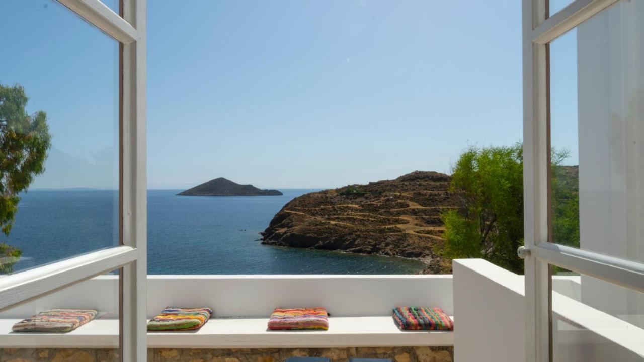 Ivi Beach Front Villa, Leros Vromolithos المظهر الخارجي الصورة