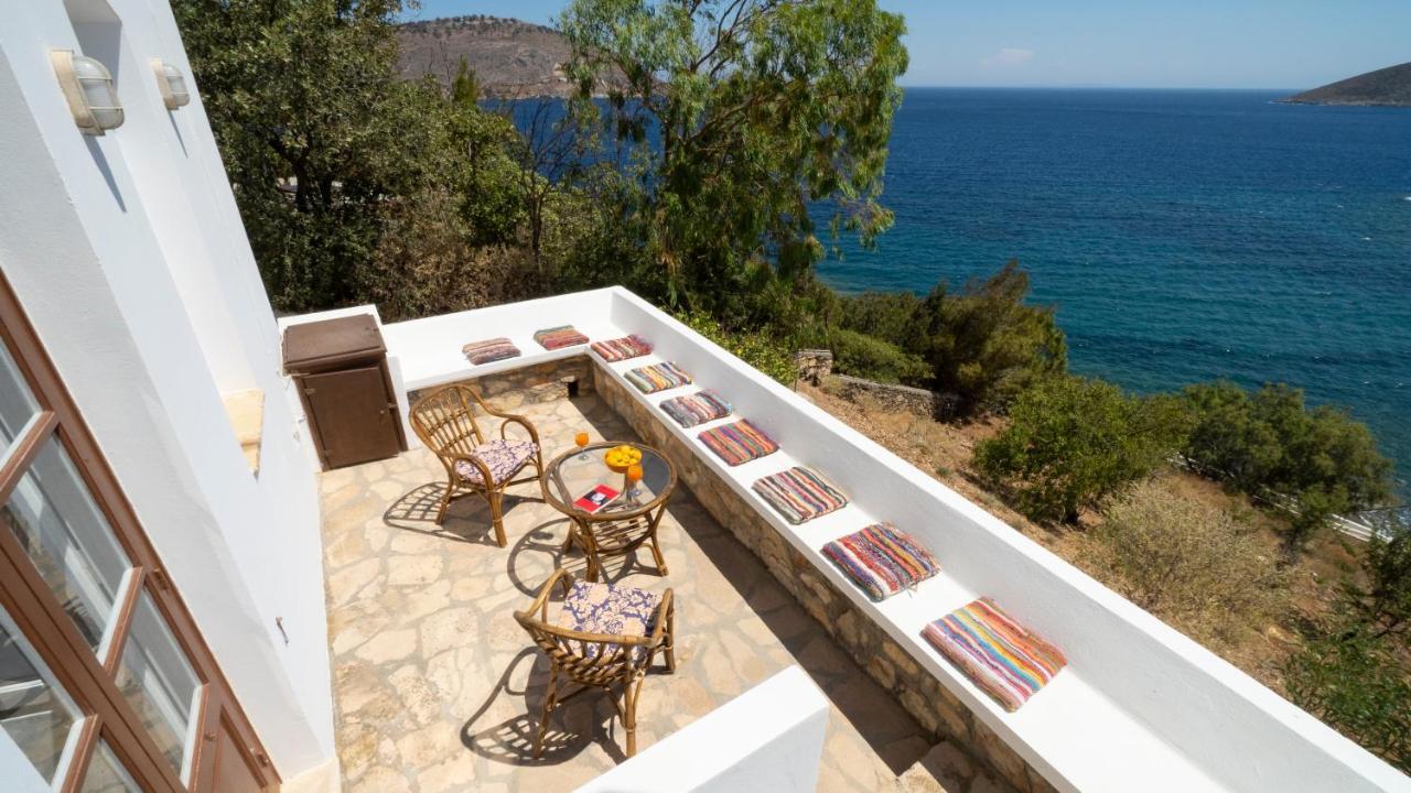 Ivi Beach Front Villa, Leros Vromolithos المظهر الخارجي الصورة