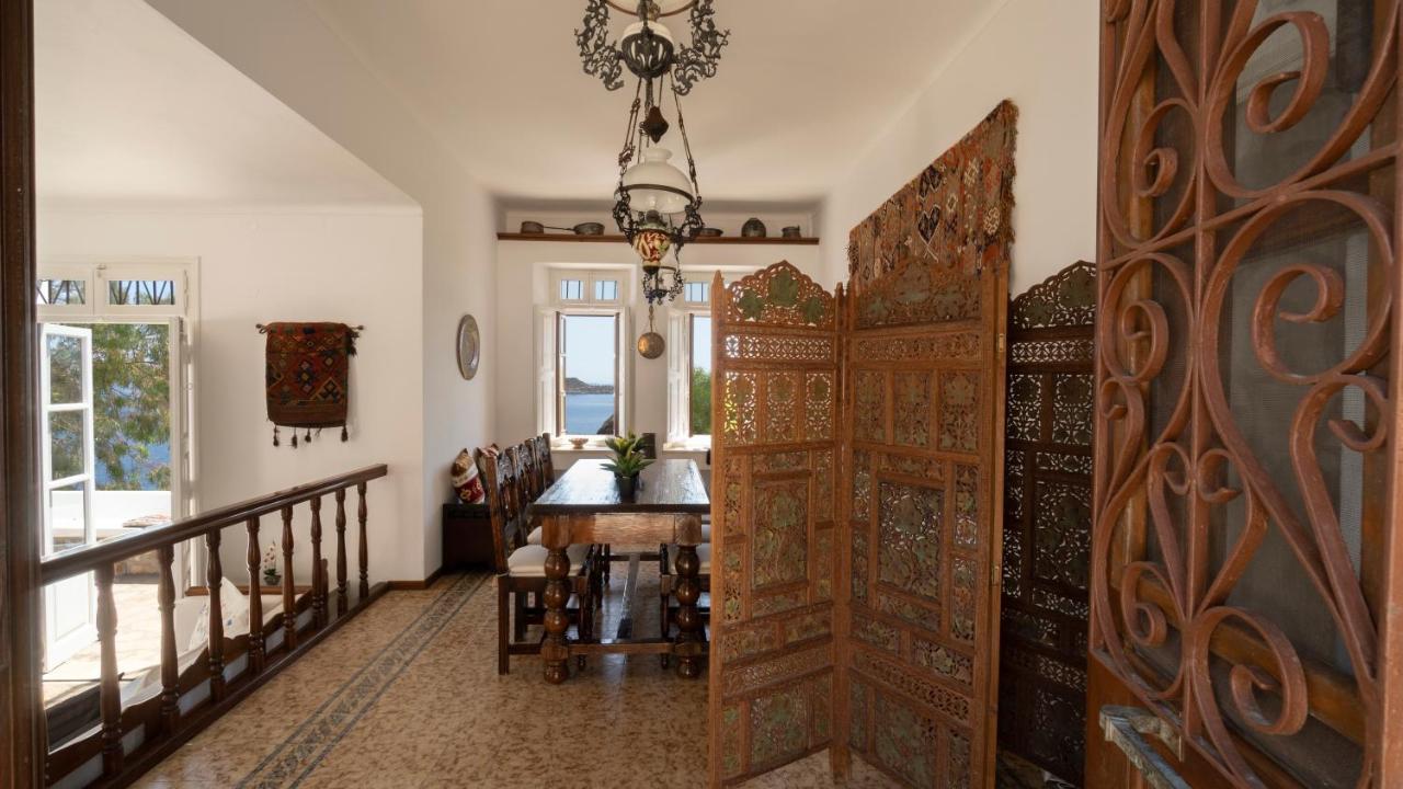 Ivi Beach Front Villa, Leros Vromolithos المظهر الخارجي الصورة