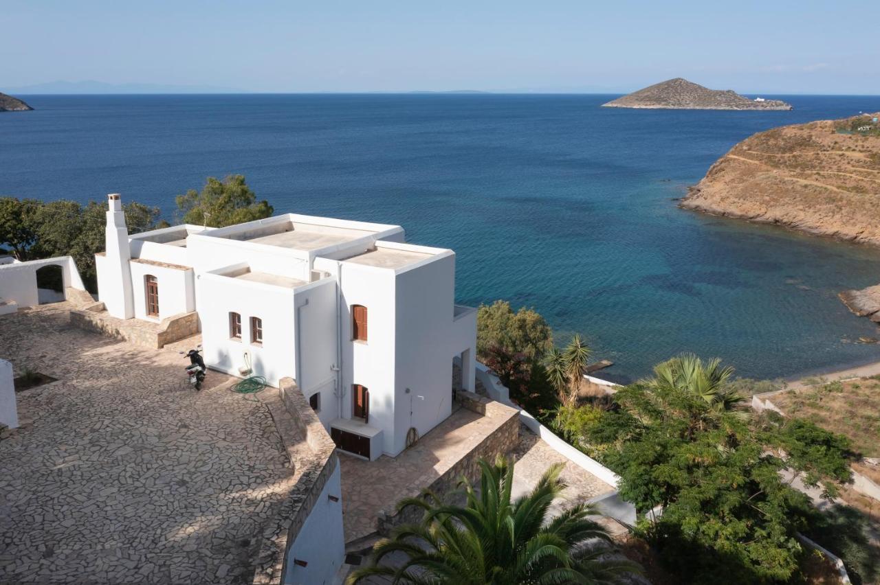 Ivi Beach Front Villa, Leros Vromolithos المظهر الخارجي الصورة